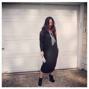 Black Jersey Harem Dress
